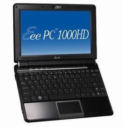  Ноутбук ASUS Eee PC 1000H (Intel Atom N270 (1.6GHz), i945GSE, 1024MB DDR2 667, 160GB, 10.1